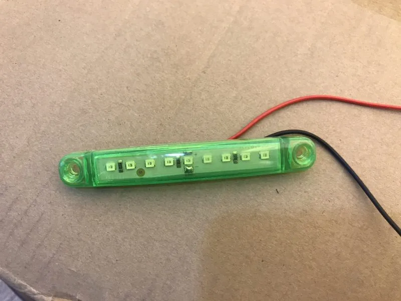 30 шт. автомобильные габаритные огни 24 В 9SMD|Сигнальная лампа| |