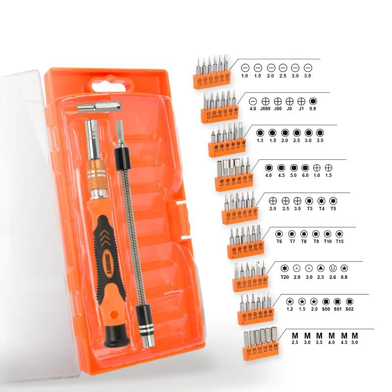 Набор прецизионных отверток Jakemy звездообразные шестигранные биты магнитные