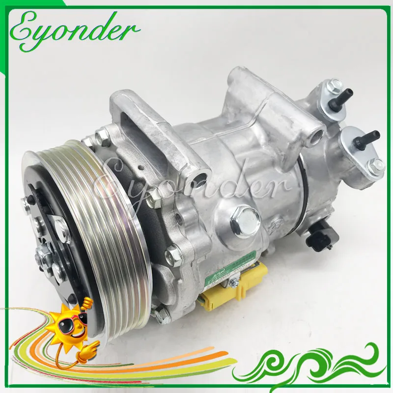 Насос SD6C12 AC A/C компрессор охлаждения системы кондиционирования для Peugeot 308 SW Estate 1 4