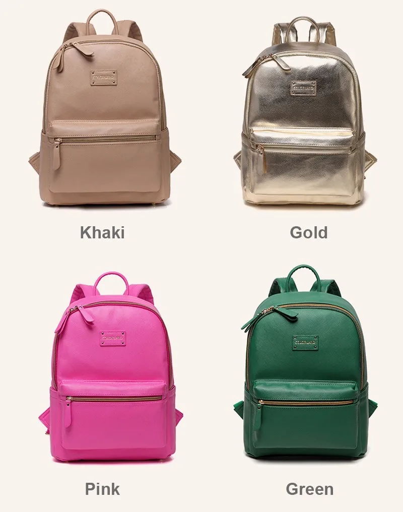 COLORLAND Кожаный Рюкзак Детские Подгузники Сумки для мамы Мумия Пеленальный мешок влажный младенец для младенцев уход Органайзер