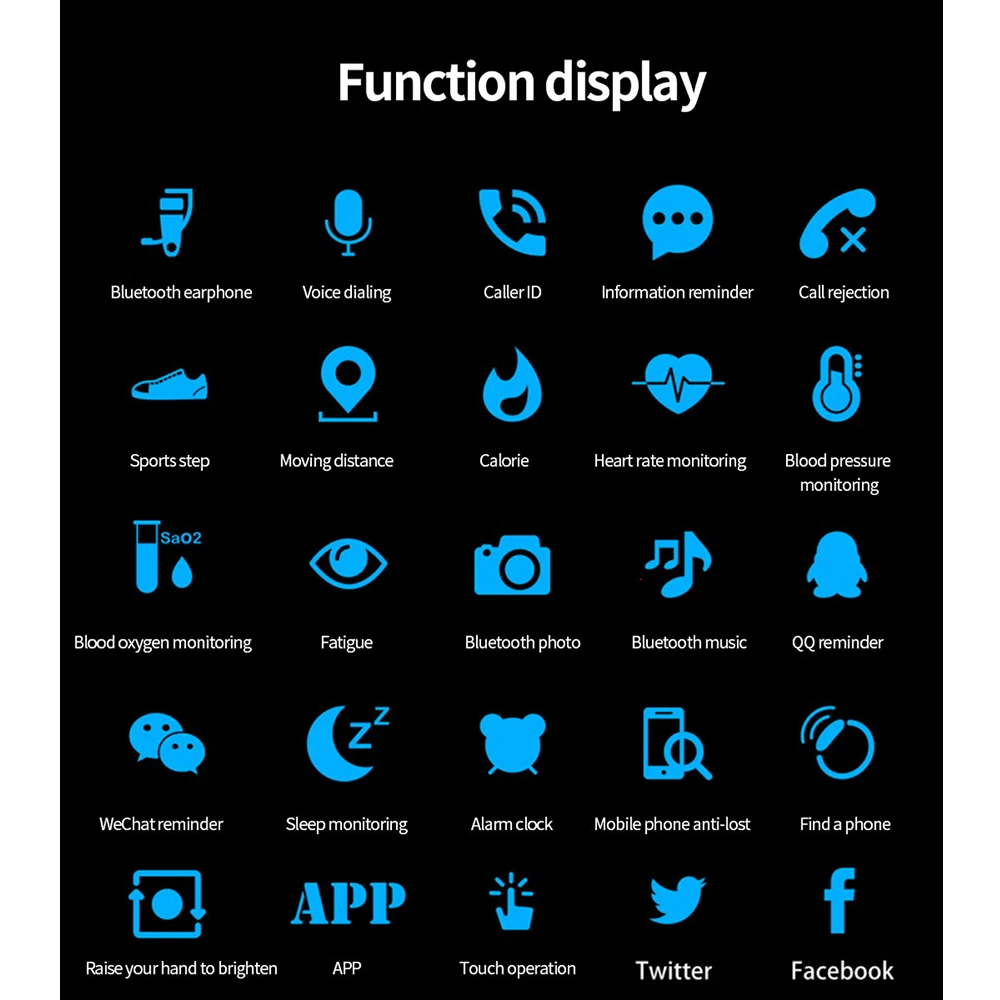 Смарт браслет с IPS экраном пульсометром фитнес Bluetooth наушники гарнитура для Android