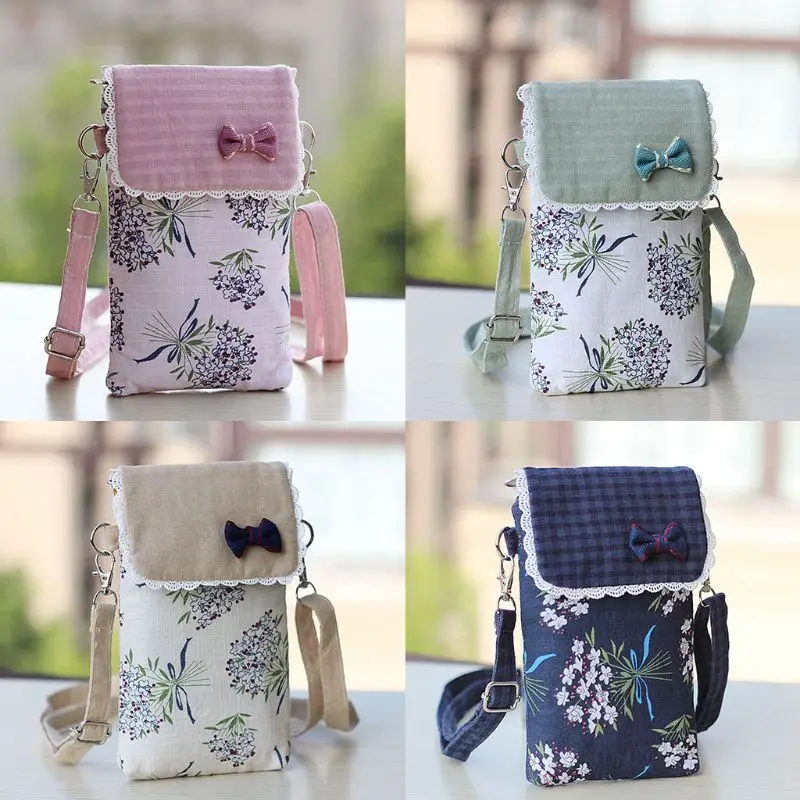 Женский наплечная сумка для мобильного телефона чехол через плечо сумка-кошелек