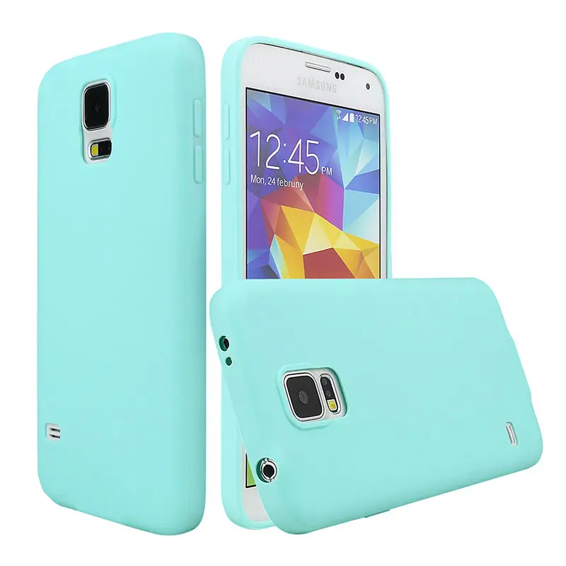 Soft Silicone TPU Candy Color Case for Samsung Galaxy S5 S 5 SV i9600 G900F Neo SM-G903F G903 Duos G9006 G9006V Cover Capa |