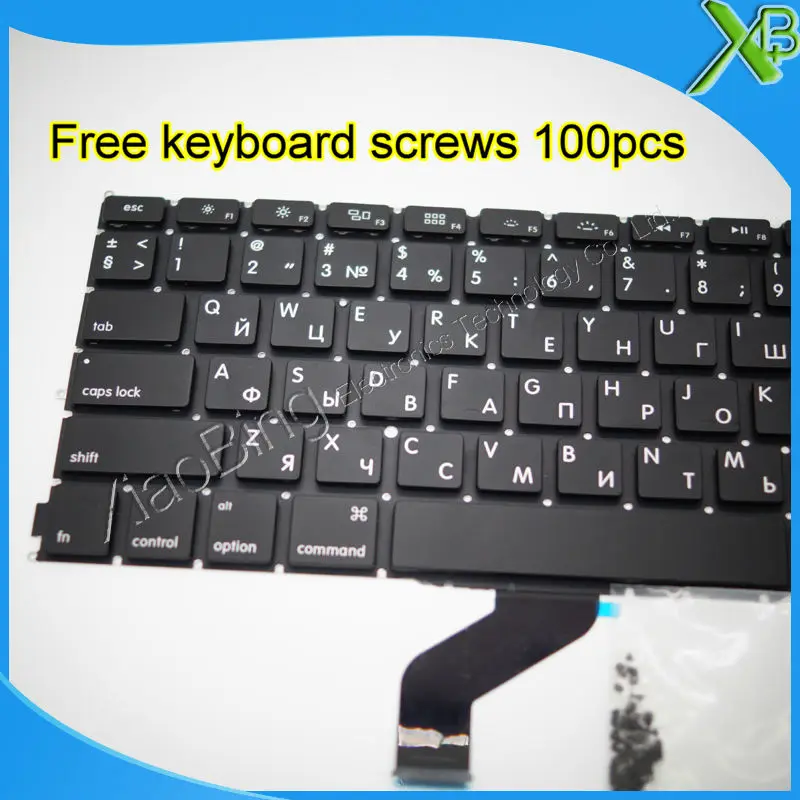 Совершенно новая клавиатура с русской раскладкой для MacBook Pro Retina 13 3 дюйма A1425 +