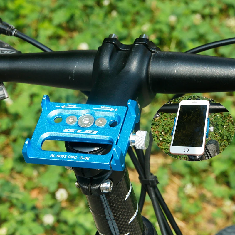 Регулируемая стойка для руля велосипеда GUB регулируемая подставка телефона из