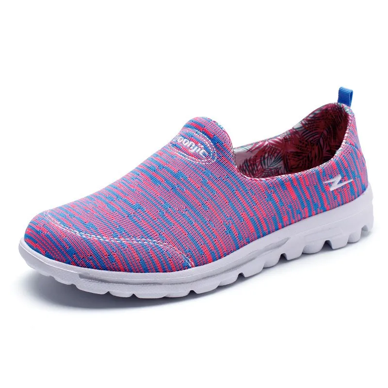 Женская обувь Повседневные вязаные носки кроссовки женские слипоны на плоской