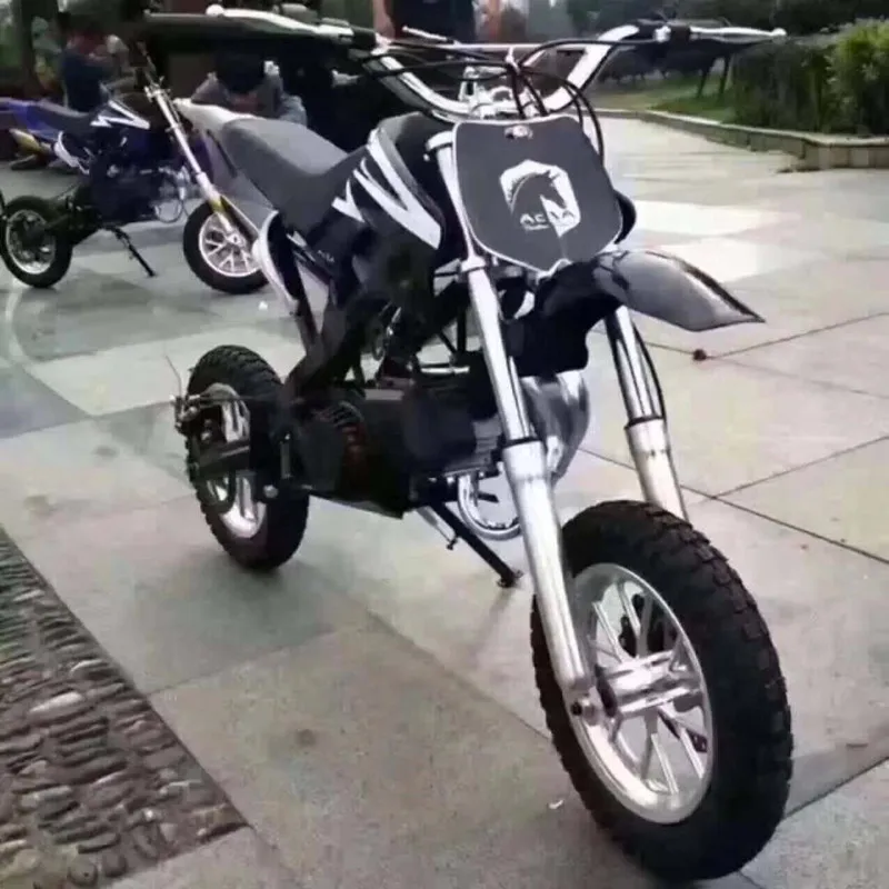 2 удара 4 тактный маленький высокий с 49CC мини маленький внедорожник Apollo Горный мотоцикл пляж маленький спортивный автомобиль - Цвет: black