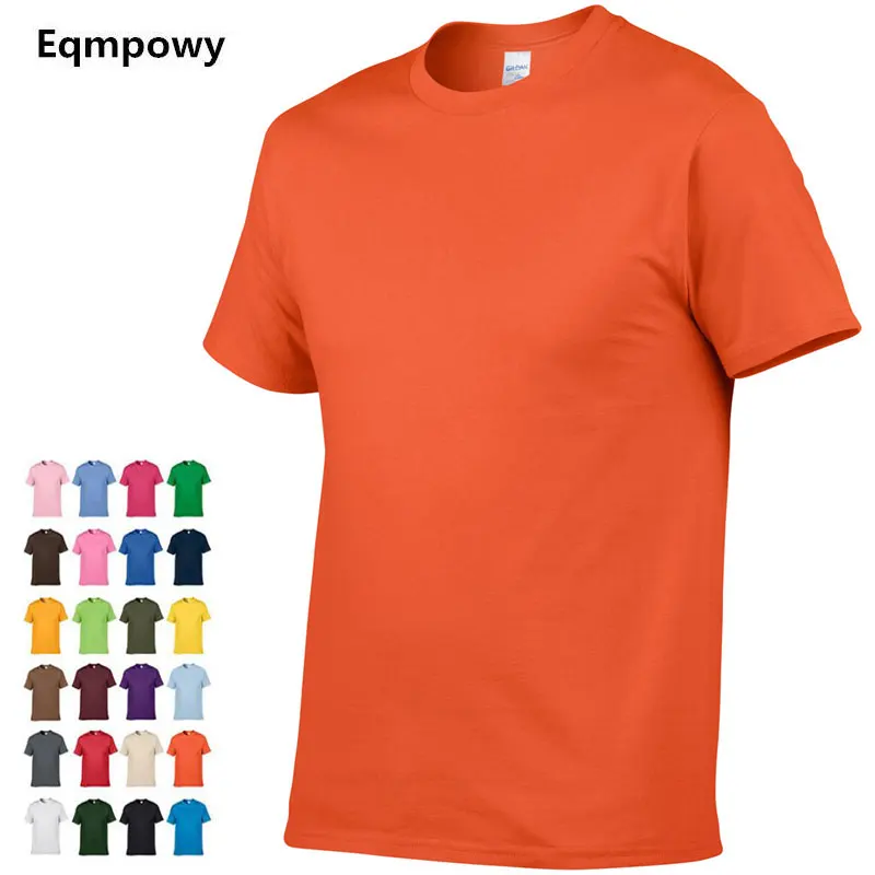Eqmpowy бренд 100% хлопок Повседневное Футболка Модный летний комплект с футболкой