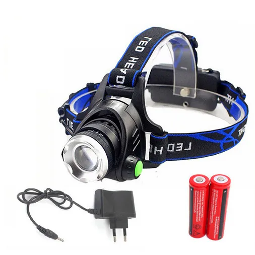 option B Yunmai USB светодиодный налобный фонарь 3800lm XML T6 Перезаряжаемый 18650 аккумулятор, налобный фонарь, водонепроницаемый фонарь для рыбалки и охоты M07 - Испускаемый цвет: option B