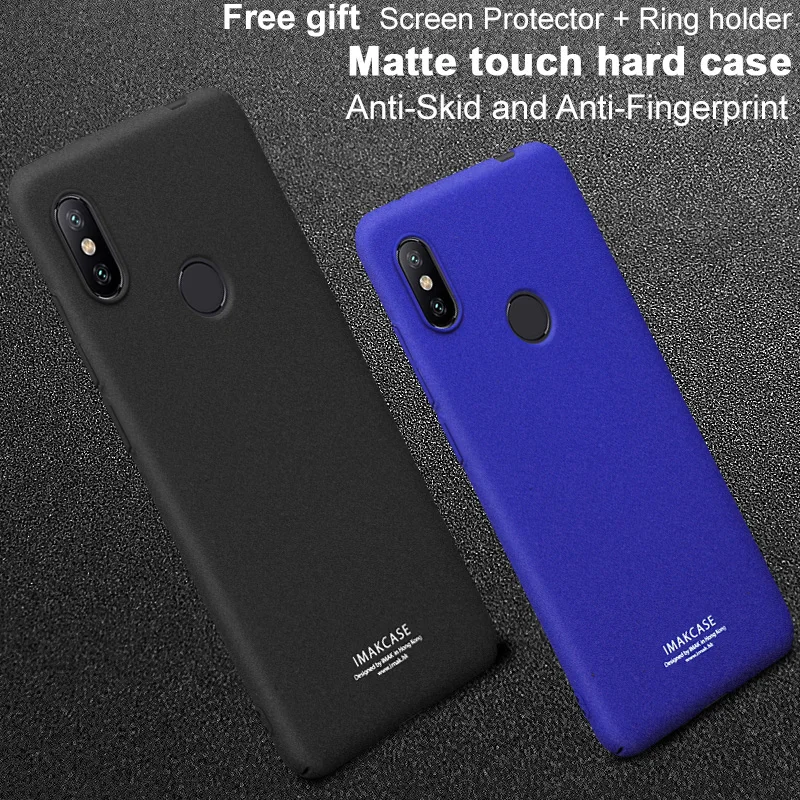 Imak ковбойский матовый чехол для Xiaomi Redmi Note 6 Pro задняя крышка защитный |