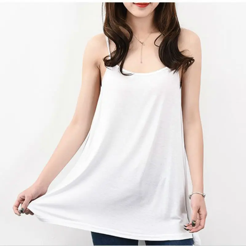 Летние женские высокие эластичные топы с лямкой на шее Модальные feminino майки blusas
