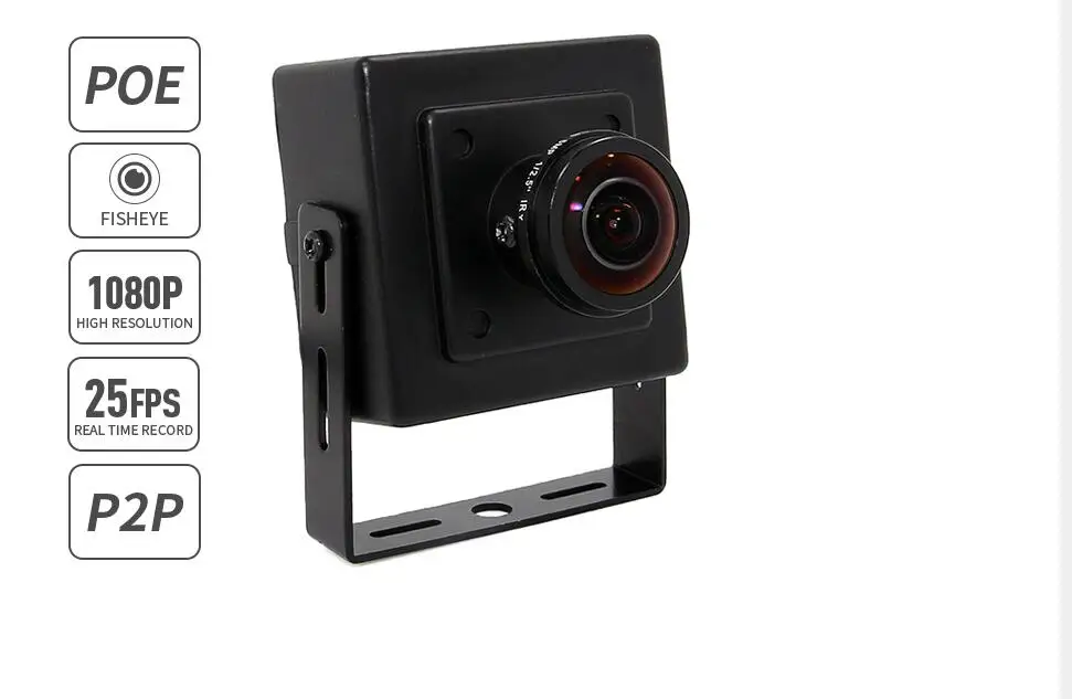 

1080P H264 EThernet port 4CM*4CM MINI SIZE Network camera