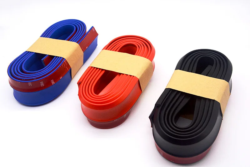 Универсальный автомобильный резиновый защитный спойлер 6 0 мм x 2 5 м для переднего