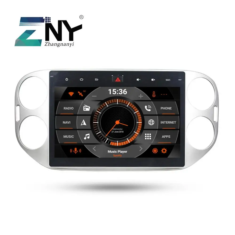 10 1 &quotips Android 9 0 автомобильный стерео gps для VW Tiguan 2012 2013 2014 2015 2016 радио +
