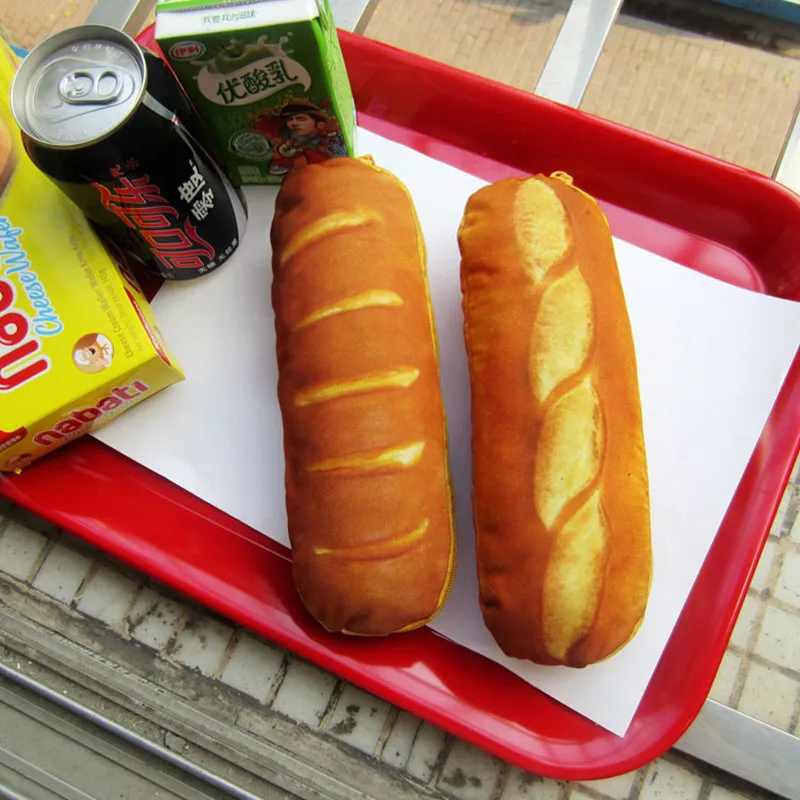 Чехол для карандашей с изображением хлеба, креативный чехол для карандашей kalem kutusu Kawaii, чехол для карандашей, trousse scolaire stylo astuccio scuola, чехол для ручек, пенал, канцелярские принадлежности