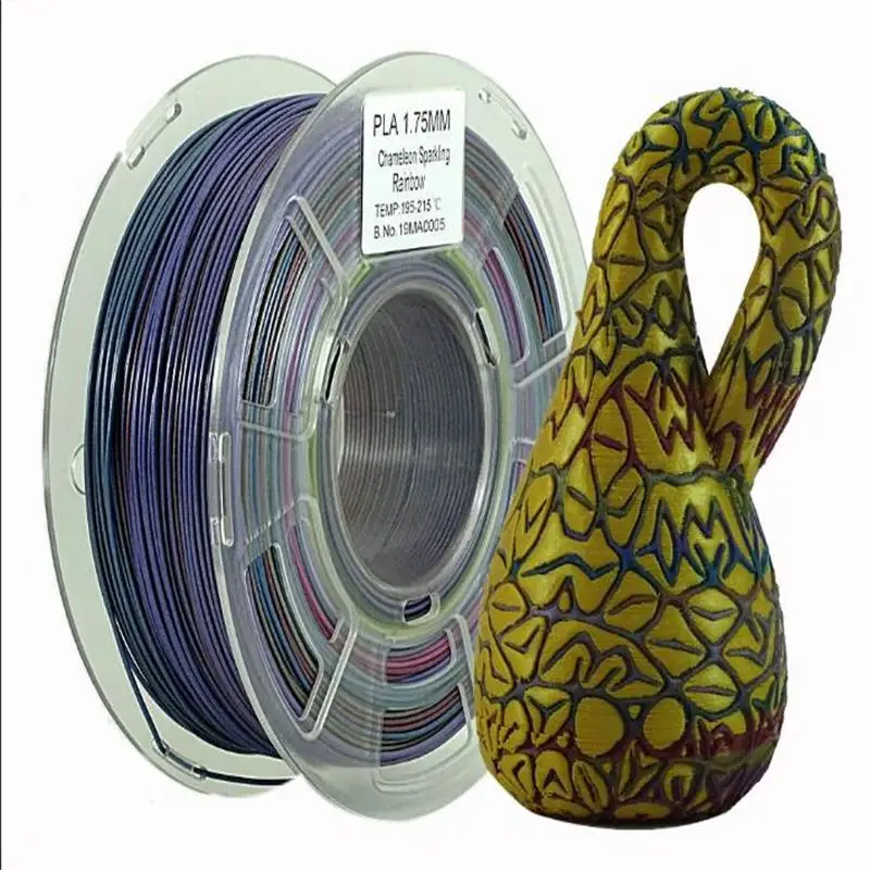 3D Printing Consumables Full Star Chameleon Rainbow MetalX PLA Consumables 1.75mm 1kg 3d printer filament
