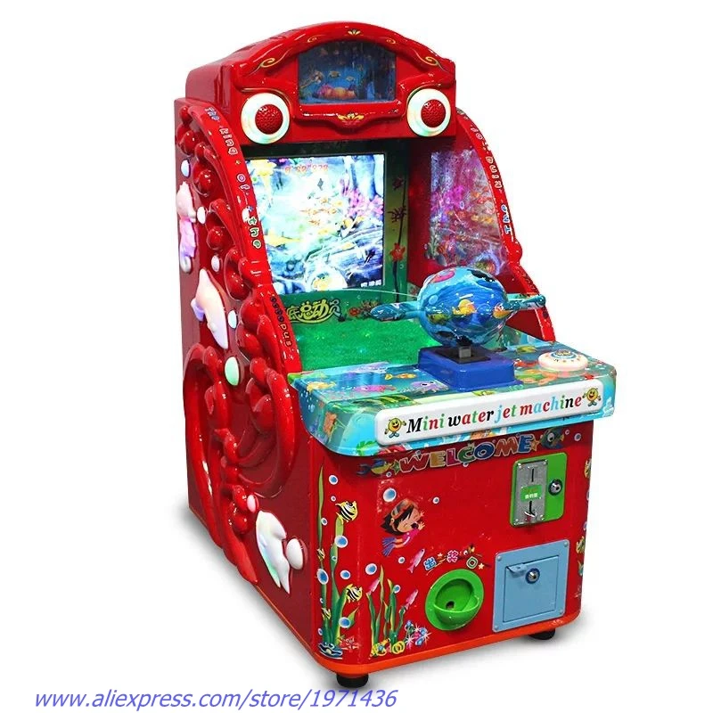 

Amusement Game Center Coin Operated Simulator Machine Water Shooting Game Machine For Children