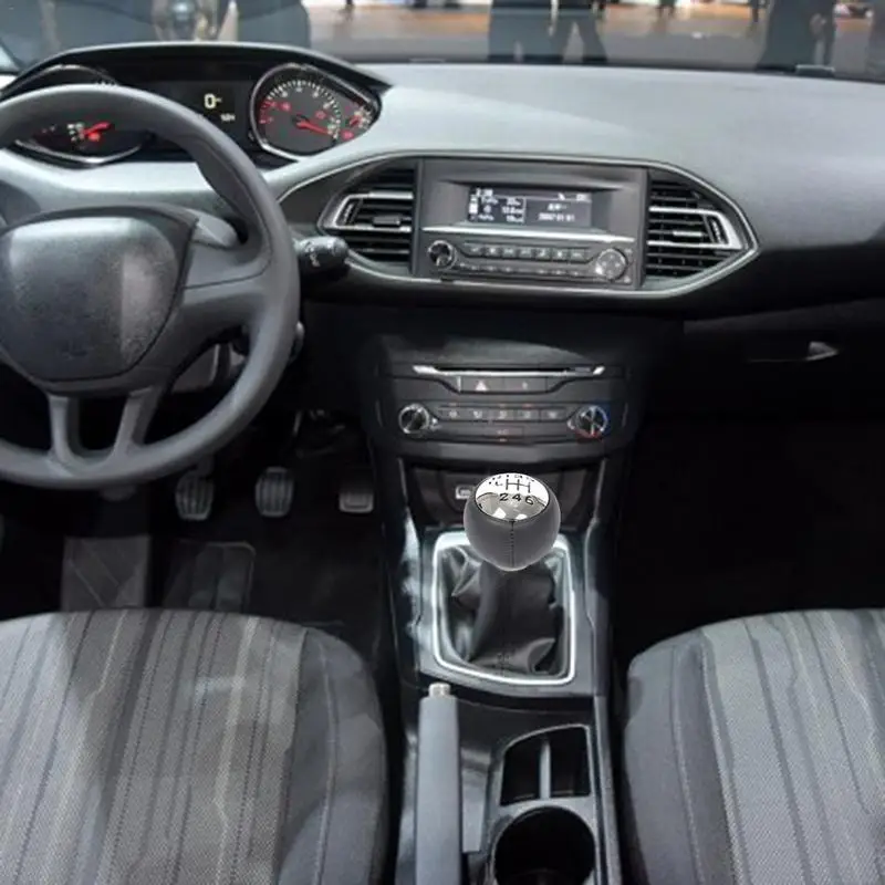 6 Скорость ручная ручка переключения рулевого механизма автомобиля для Peugeot 307 308
