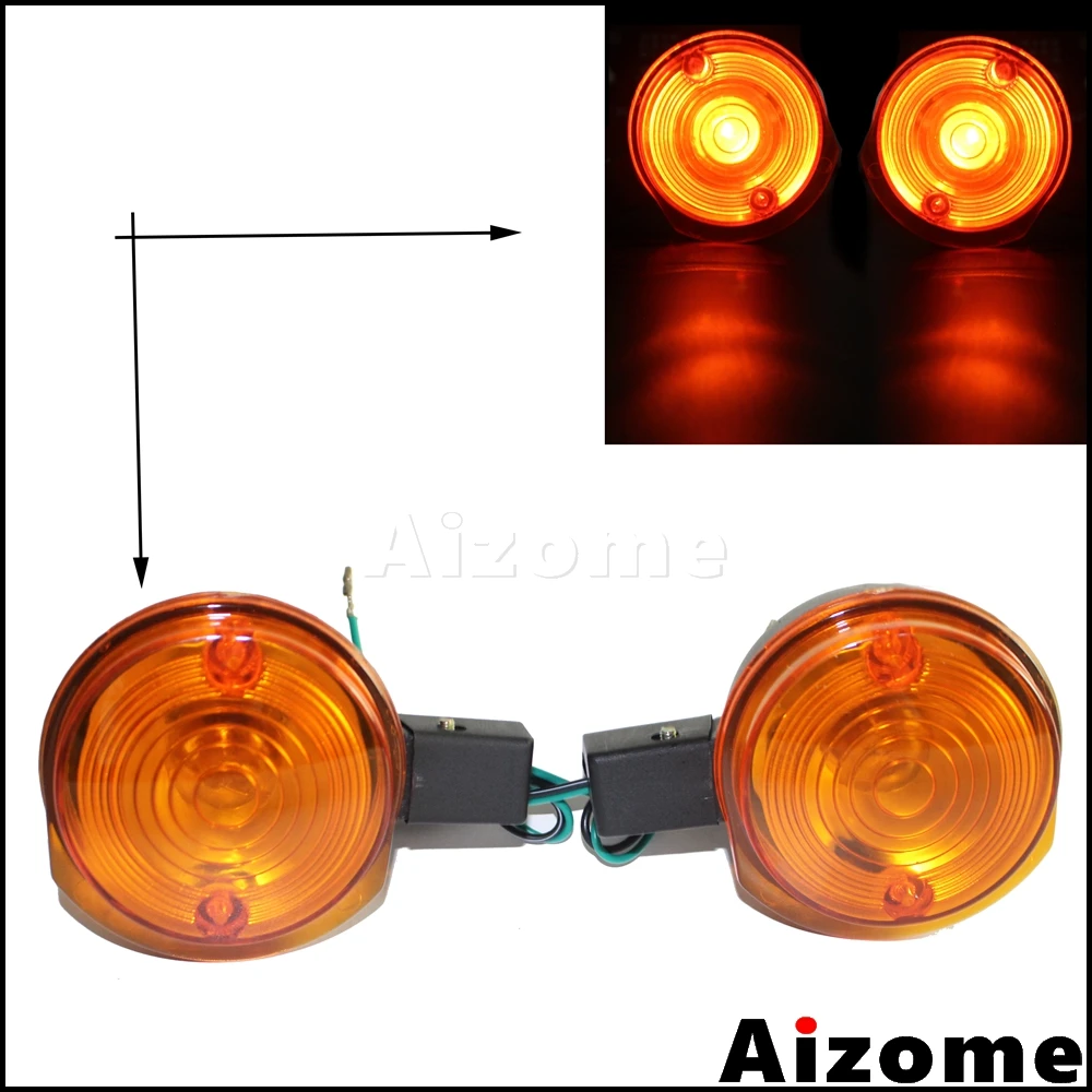Передний и задний 12 В сигнал поворота мотоцикла Янтарный указатель сигнальная