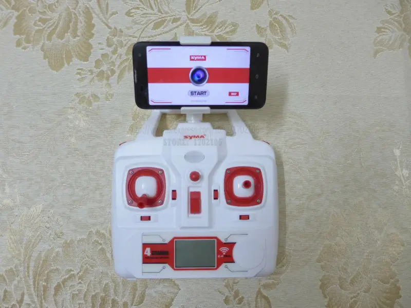 Бесплатная доставка Дрон X8W Радиоуправляемый вертолет WiFi видео в реальном