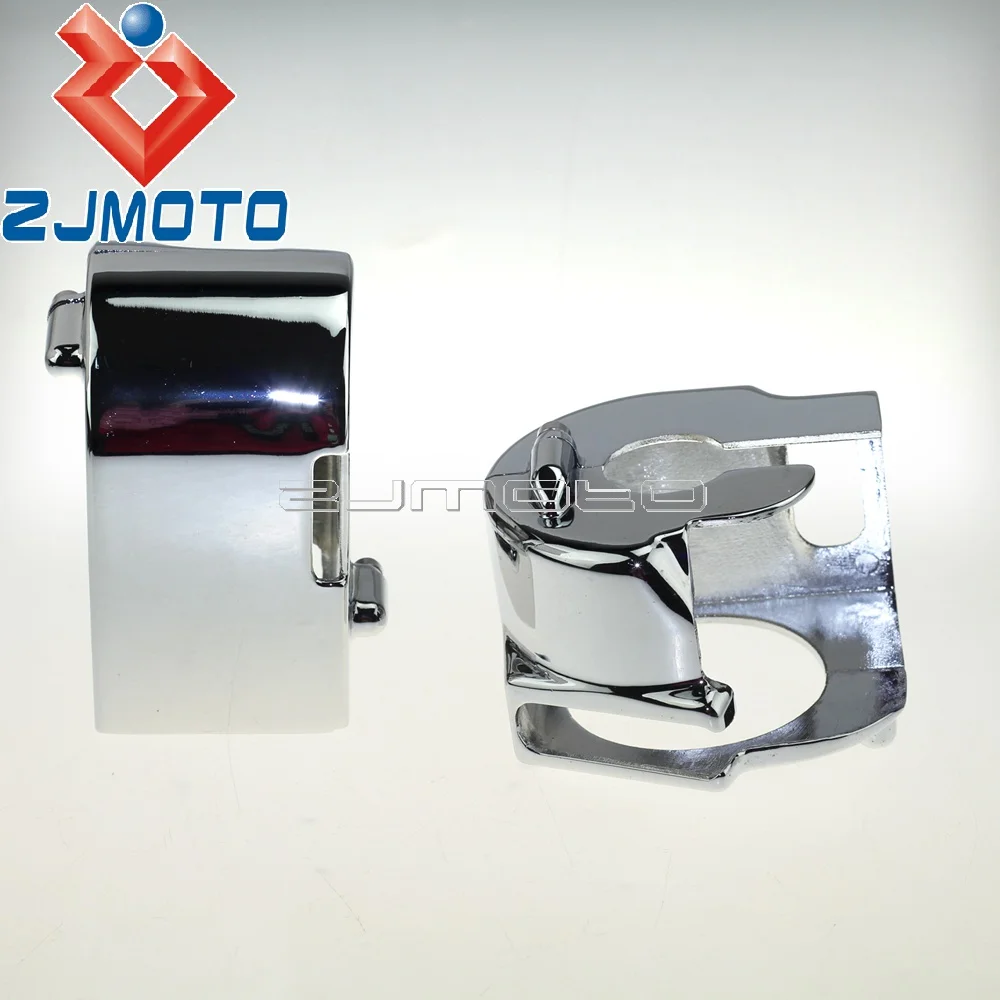 

Chrome Motorcycle Aluminum Switch Housing Covers For Yamaha XVS1100 V-star Custom 1999-2012