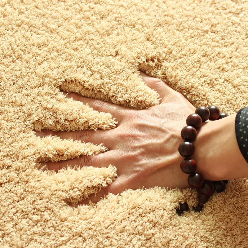 

Solid Color Fashion Home Carpet Living Room Area Decor Soft Door Carpets Warm Colorful Bedroom Floor Rugs Slip Resistant Mats