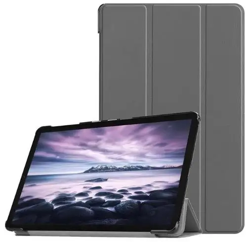 pro12.9-gray Умный Магнитный чехол для нового iPad Pro, 11 дюймов,, ультратонкий противоударный чехол из искусственной кожи с тройной подставкой для iPad Pro 12,9 - Цвет: pro12.9-gray