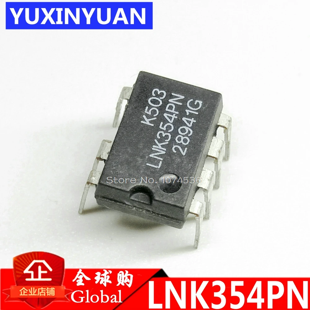 10 шт./лот LNK354PN LNK354P LNK354 управление ЖК дисплеем чип DIP 7 электронный|Интегральные