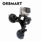Съемная присоска для автомобиля ORBMART, со съемной присоской, держатель для штатива, адаптер для Gopro Hero 5 4 + Xiaomi Yi Sport Camera