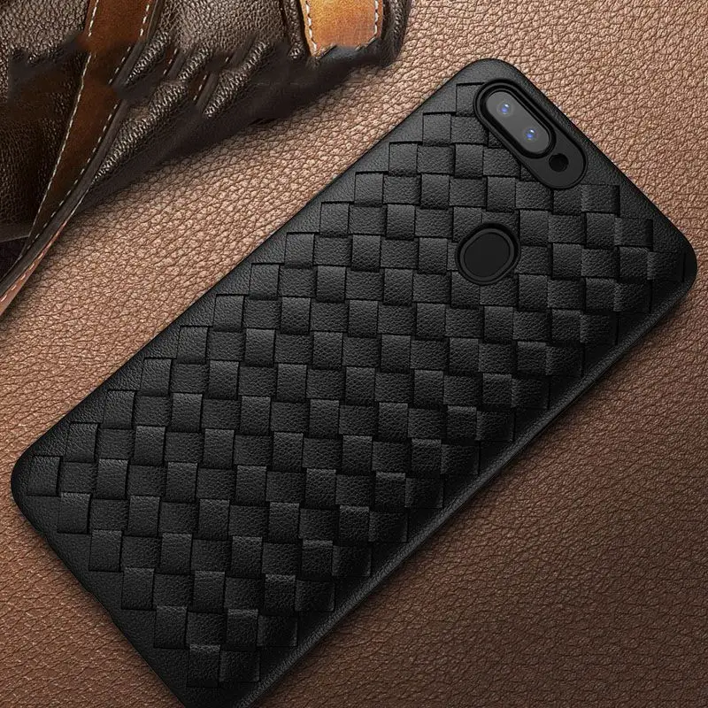 UPaitou сетки тканые силиконовый чехол для OPPO R11 R11S плюс R15 Роскошный ультра тонкий