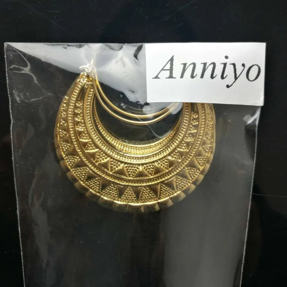 Anniyo (38 г) тяжелые серьги для женщин эритрейские серьги/Нигерия/Кению/Гана