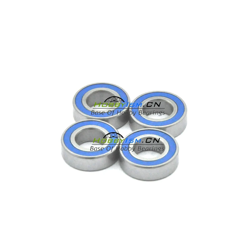 Подшипники резиновые 1/8 R2 2RS синие ABEC-3 дюйма X3/8 X5/32 4 шт. | Игрушки и хобби