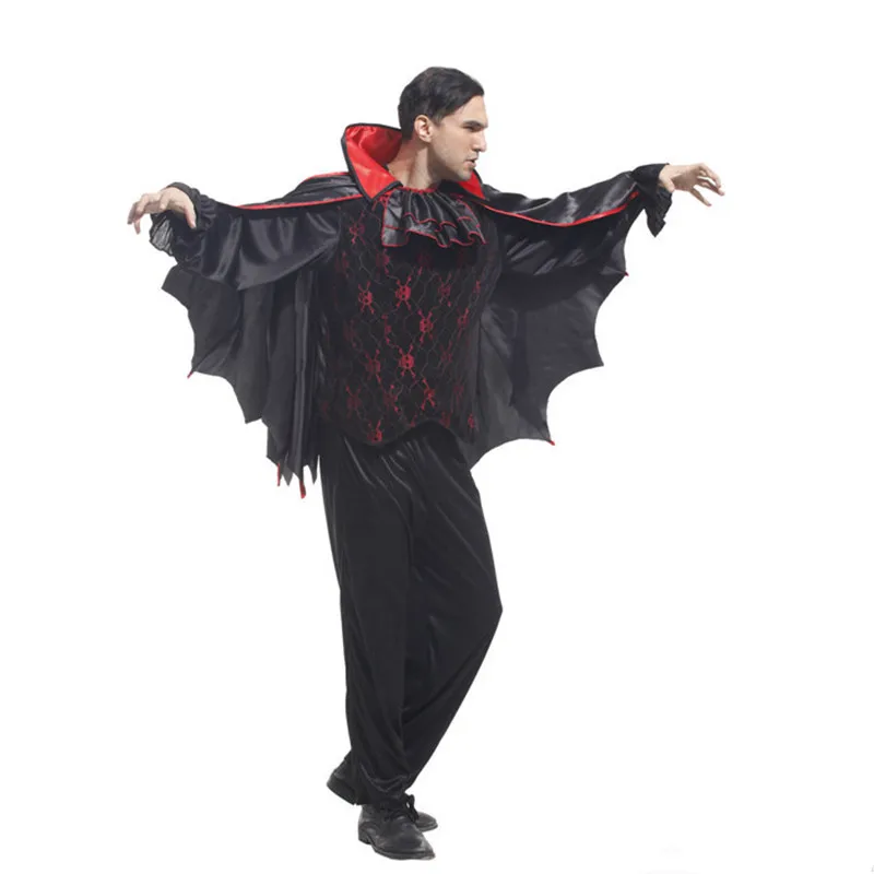 Костюм демона вампира мужской костюм на Хэллоуин Бэтмена дьявола косплей
