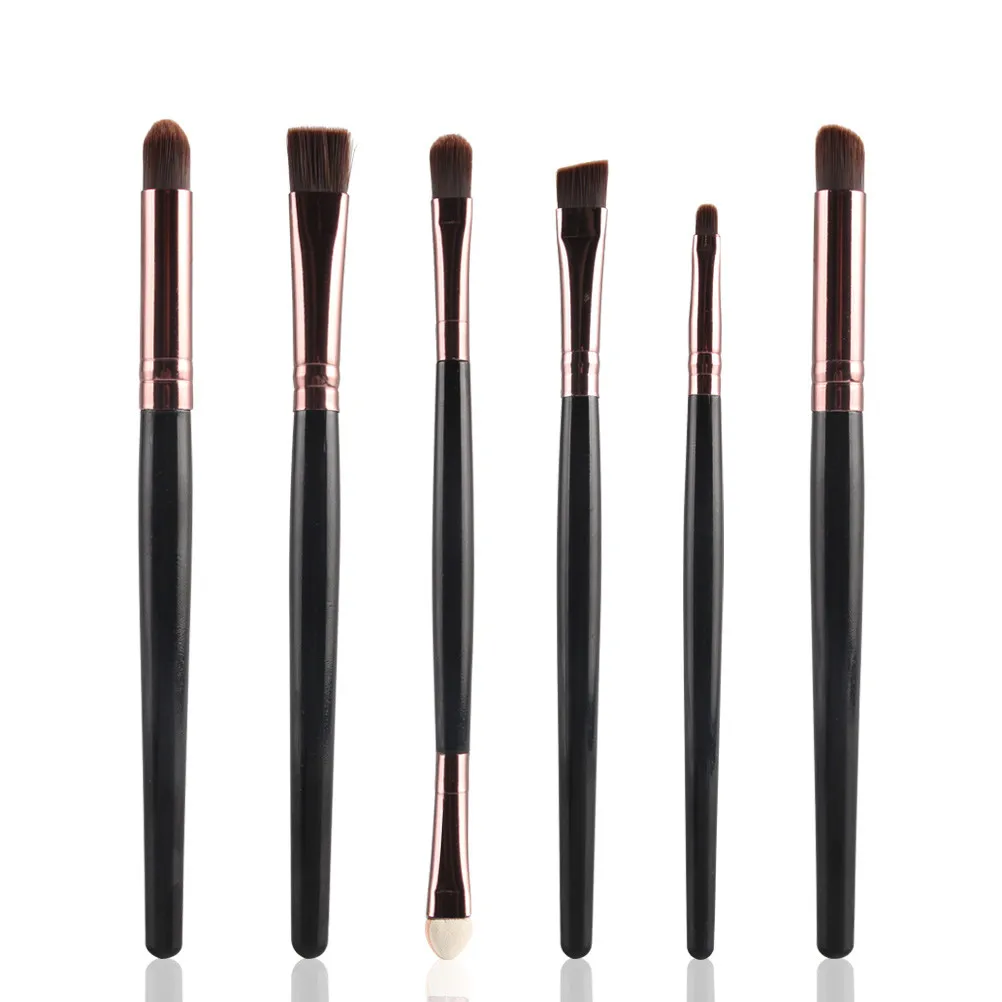

2019 New 6PCS Cosmetic Makeup Brush Lip Makeup Brush Eyeshadow Brush Women Brush #