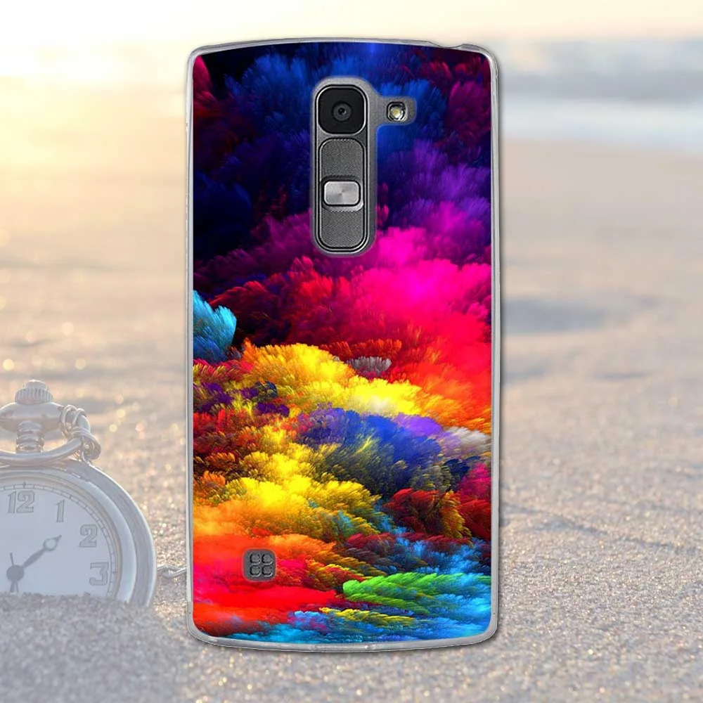 Чехол для телефона Fundas, чехол для LG Spirit 4G LTE H440Y H422 H440N H420, мягкий ТПУ чехол для телефона с изображением цветов и животных для LG Spirit - Цвет: 12