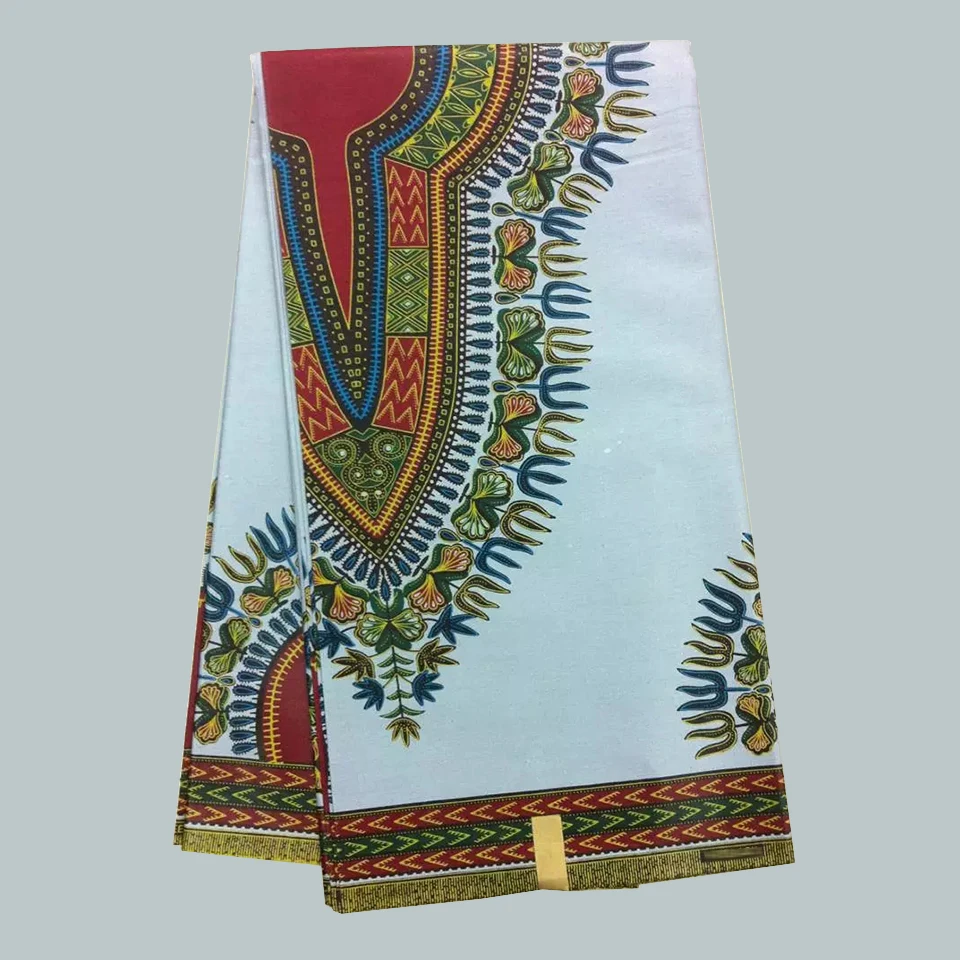 Традиционные Африканские Печати Dashiki Ткань Экзотические Темно Анджелина