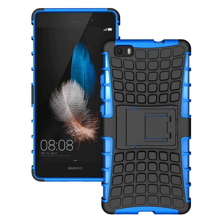 Чехол для Huawei P8 Lite мягкая силиконовая и жесткая пластиковая кожа чехол Mini с