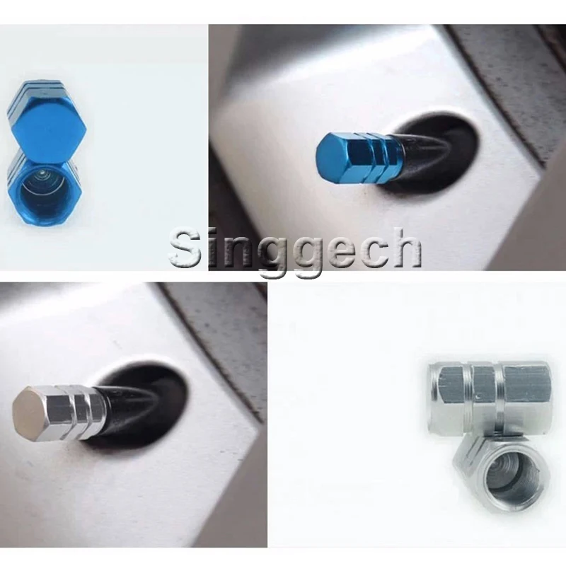 4 шт. Алюминий автомобиля колпачки вентиля шины для грузовиков Volvo XC90 XC60 S90 S60 V70 S40