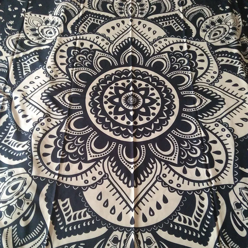 Wall Tapestry Indian Mandala Hippie Blanket Bohemian Hanging Carpet Boho Beach Towel Bedspread for Living Room Decoration | Дом и сад