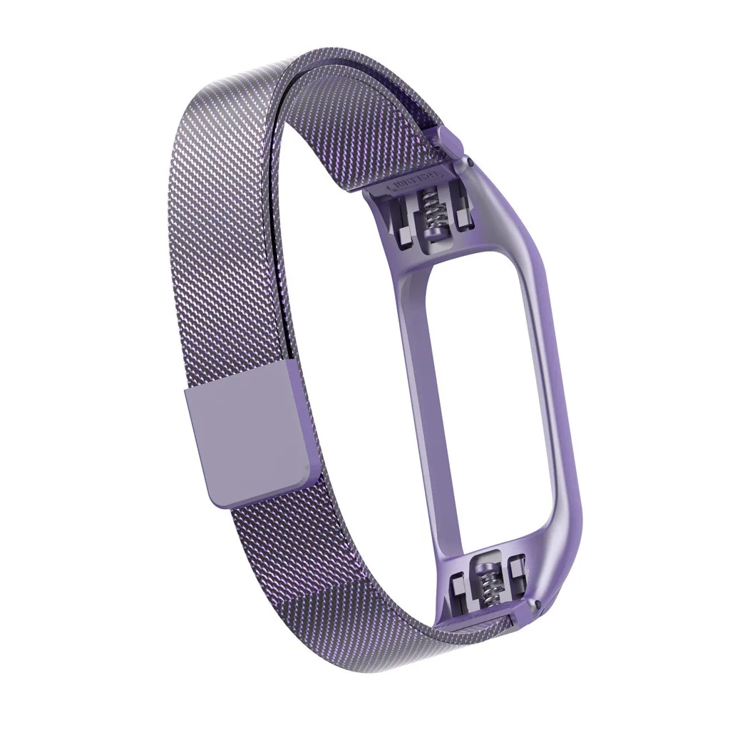 Ремешок mi lanese браслет с магнитной петлей для Xiaomi mi Band 3 Смарт-часы сменные мужские Т-образные спортивные роскошные мужские и женские 19Jun21