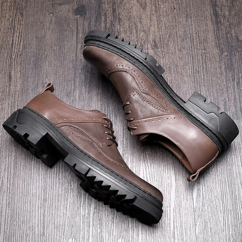 MYCOLEN/Мужская обувь из натуральной кожи деловые модельные туфли сезон весна-лето