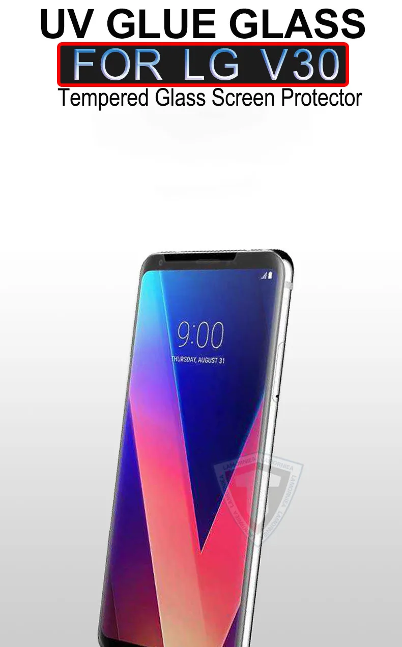 Lamorniea для LG V50 Полный Клей Стекло протектор экрана УФ жидкость полный клей для LG V30 G7 G8 sony XZ4 XZ3 стеклянная пленка