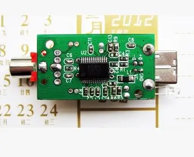 Бесплатная доставка! Usb к spdif модуль USB звуковая карта цифровой звук PCM2704|usb to|usb to