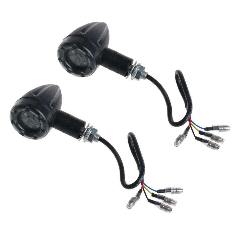 1 пара стоп сигнала мотоцикла 12V 13 светодиодный индикатор красный