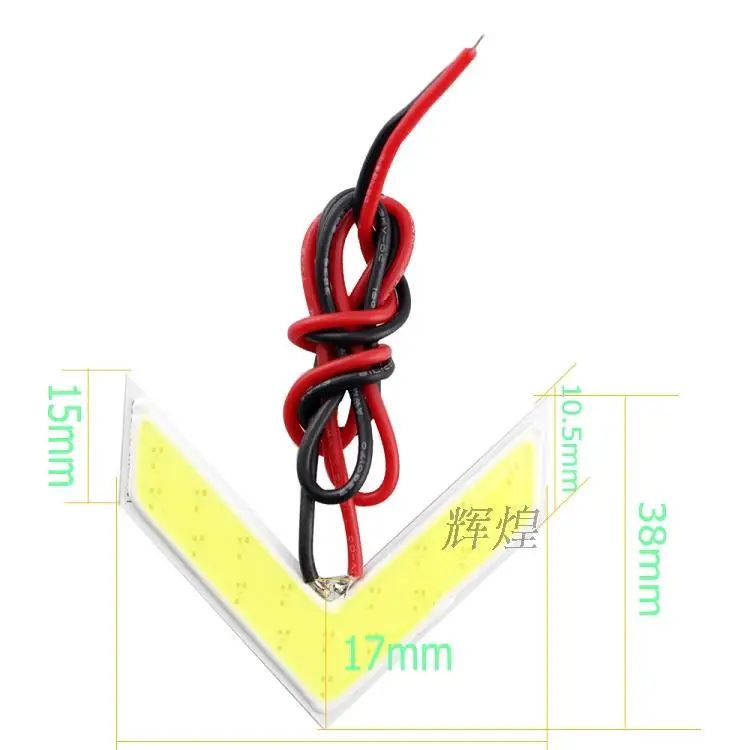 2 шт. Светодиодная панель для зеркала заднего вида 18 SMD|cob led|car stylingturn signal light |