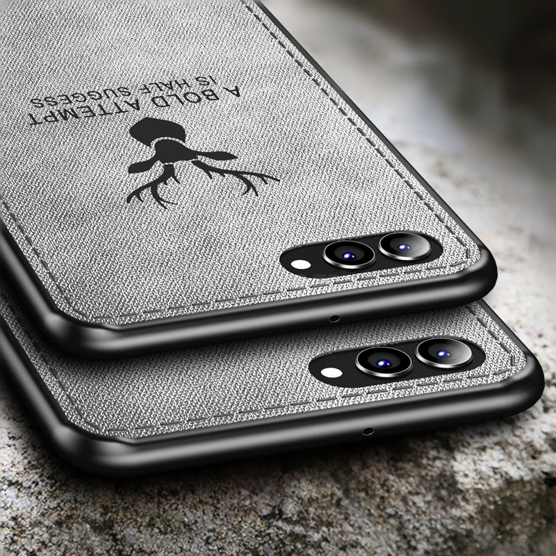 Batman Deer Cloth Case For Huawei Honor 8 8C 8X MAX 9 9i 10 Lite Play V10 V9 6X Fabric Soft Cover Nova 2 2s 3 3i |