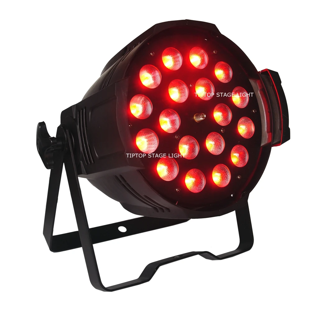 Бесплатная доставка 8 шт. 18x18 Вт RGBWA UV 6в1 Led Zoom Par сценический светильник