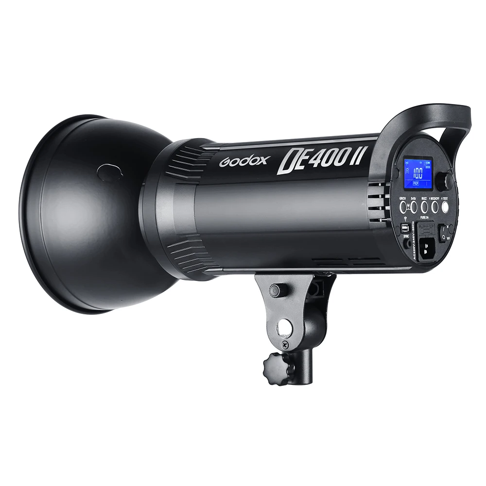 Godox DE400II 400 Вт 400Ws студийная вспышка GN65 Стробоскопическая Лампа головное Освещение