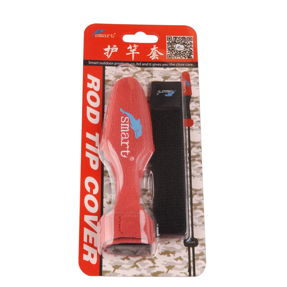 Умные красные/синие/черные расширяемые 3 части крышки для удочек рукава перчатки