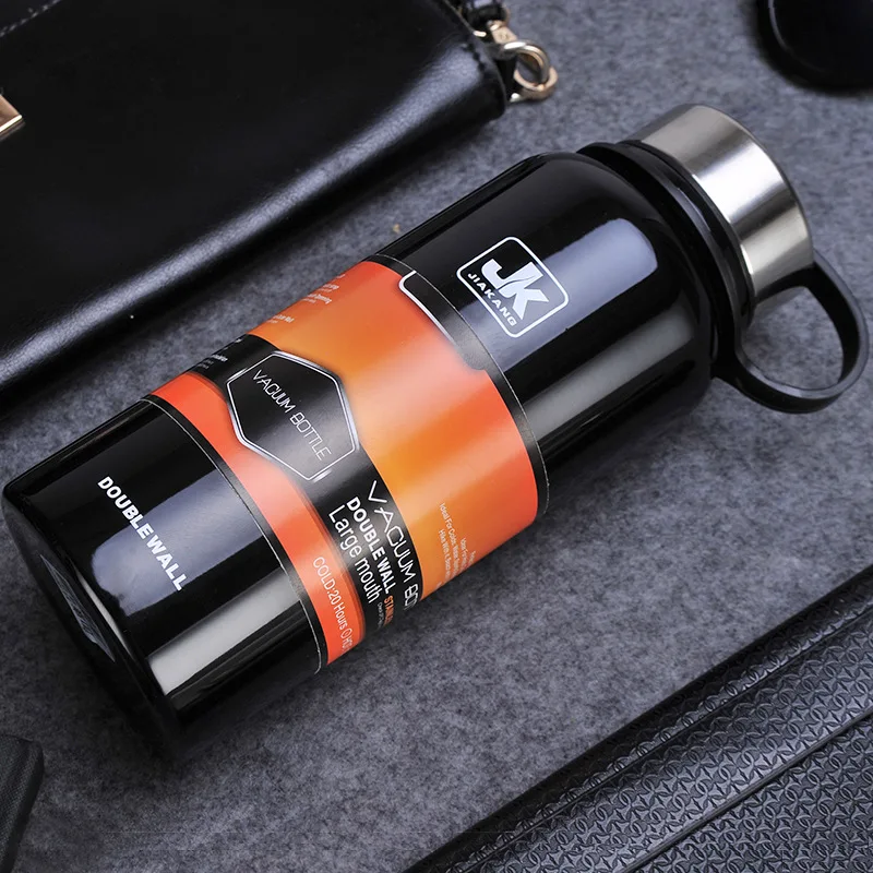 Изолированный термос из нержавеющей стали большой емкости для кофе спортивные